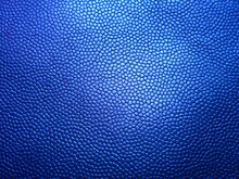 Blue Embossed Faux Leather For Textures And Backgrounds.