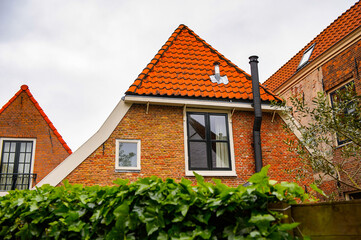 It's Typical house in Haarlem, Netherlands