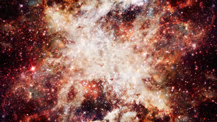 Wall Mural - space many light years far away. elements of this image furnished by nasa