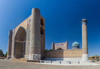 Bibi-Khanym Mosque in Samarkand, Uzbekistan