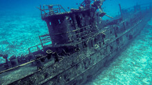 Submarine Under Water