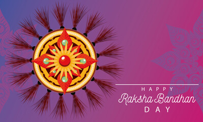 Canvas Print - India Raksha Bandhan floral decoration