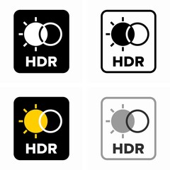 Sticker - High dynamic range imaging and photography technique