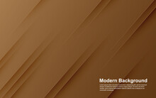 Illustration Vector Graphic Of Abstract Background Diagonal On Brown Color Modern Design