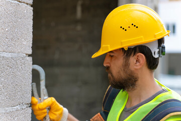 Safety harness for work at height