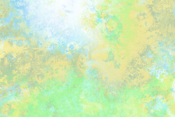 Wall Mural - yellow green blue pastel grunge texture abstract blank colorful background