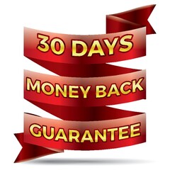 Poster - money back guarantee banner