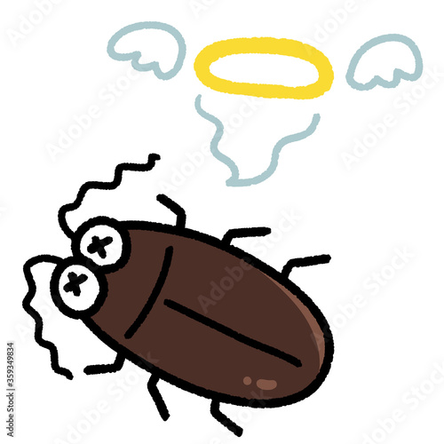 かわいいゴキブリのキャラクター 死ぬ Buy This Stock Illustration And Explore Similar Illustrations At Adobe Stock Adobe Stock