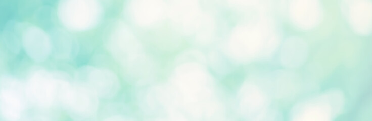 abstract blur focus green bokeh leaf spring nature light eco blue foliage background concept for coo