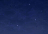 Fototapeta  - Night black sky with stars, 3d render