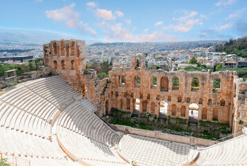 Fotomurales - Herodes Atticus amphitheater of Acropolis, Athens