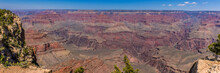 A Panorama View From Yavapai Point On The South Rim Of The Grand Canyon, Arizona