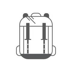 Poster - A backpack illustration.