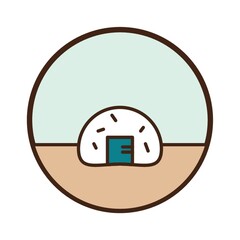 Wall Mural - Onigiri