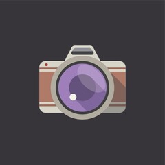 Canvas Print - camera icon