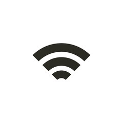 Sticker - A wireless signal icon illustration.