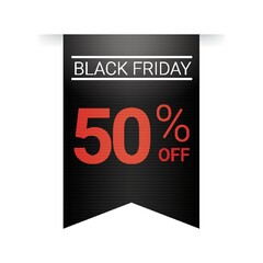 Poster - black friday sale tag