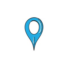 Sticker - map pointer icon