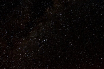 Wall Mural - stars and galaxy outer space sky night universe black starry background of shiny starfield