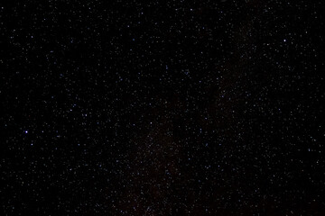 Wall Mural - stars and galaxy outer space sky night universe black starry background of shiny starfield