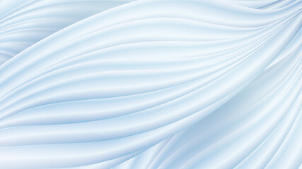 Wall Mural - abstract white smooth soft wave background