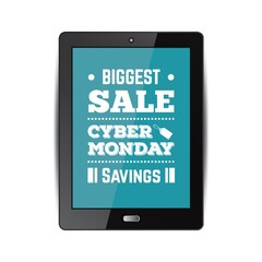 Poster - cyber monday sale