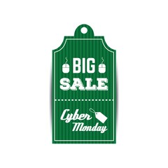 Poster - cyber monday sale tag