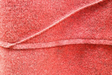 Sticker - red carpet texture