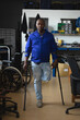 © Wavebreak Media - Portrait of disabled Black African American worker crafting wheelchairs