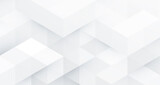 Abstract white monochrome vector background, for design brochure, website, flyer. Geometric white wallpaper for certificate, presentation, landing page