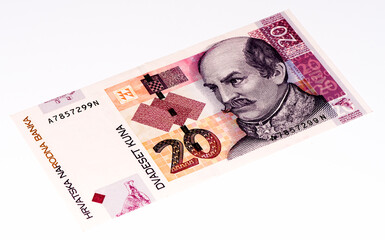 European currancy banknote