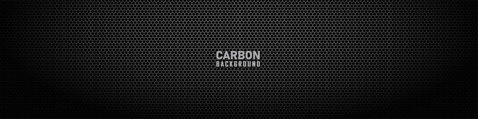 Dark hexagon carbon fiber texture. Dark metal texture steel background