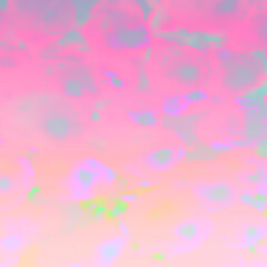 Wall Mural - An abstract iridescent blur background image.