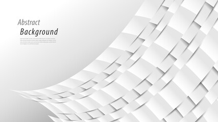 Wall Mural - White abstract background. vector silver background for cover, book, banner, web page, poster, card, advertisement, brochure, flyer, catalog, leaflet, ads, annual report, decorate wall