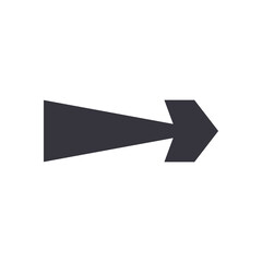 Next arrow or right direction flat style icon vector design