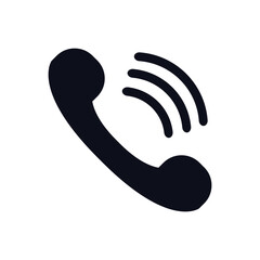 Leinwandbilder - calling icon, contact icon, phone icon