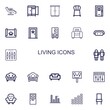 © Nadir - Editable 22 living icons for web and mobile