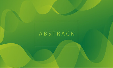 Sticker - wave color abstract background template