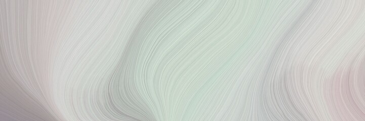 Leinwandbilder - soft background graphic with abstract waves design with pastel gray, dark gray and light gray color