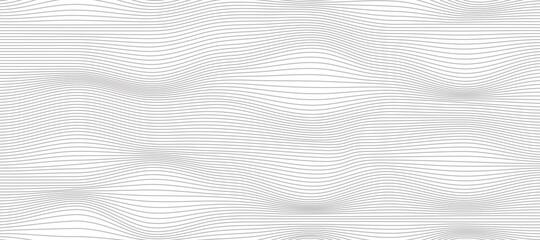 Wall Mural - Surface with distorted lines, abstract digital background