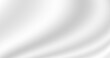 © piggu - abstract white smooth rippled silk as soft fabric texture background for decorative design