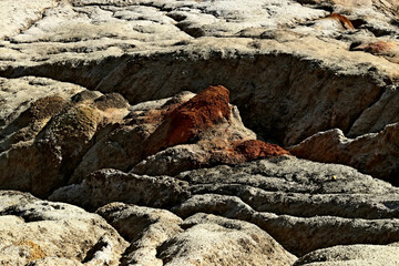 Canvas Print - rock in the mountains