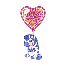 Heart Zebra Clipart Free Stock Photo - Public Domain Pictures