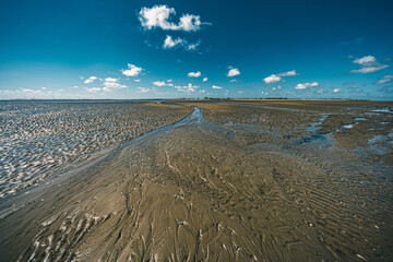 Wattenmeer, Ebbe