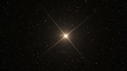 Wall Mural - 4k big star in space