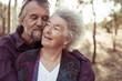 © Pippa Samaya/Austockphoto - Happy elderly couple hug