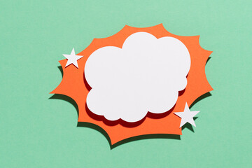 Paper cloud effect