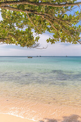 Wall Mural - Sunset beach, Koh Rong Samloem island, Sihanoukville, Cambodia.