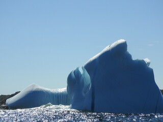 July Iceberg off the Coast of Newfoundland