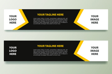 Wall Mural - Banner template background design eps file